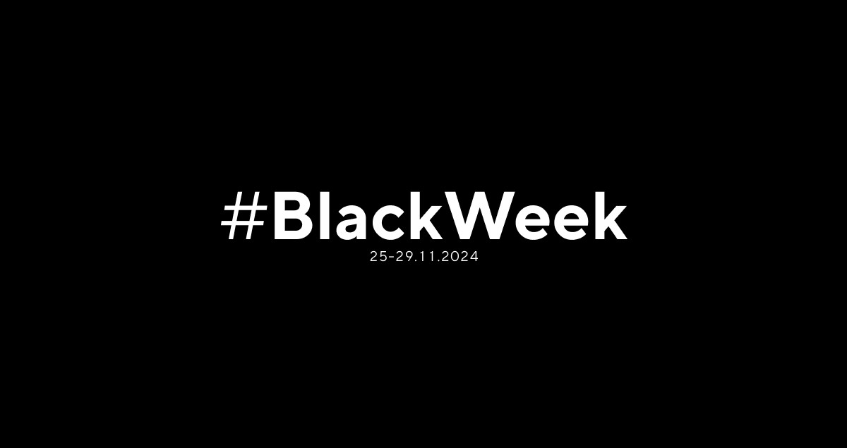 Black Week 2024 na okna, drzwi i bramy garażowe marki KRISHOME